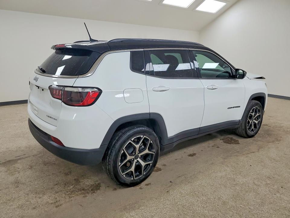 2026 Jeep Compass VIN 3C4NJDCN6TT182067 COPART salvage auction — FRONT END, TX - CERTIFICATE OF TITLE (P), sold $11,600 on 2026-07-22 (photo 3)