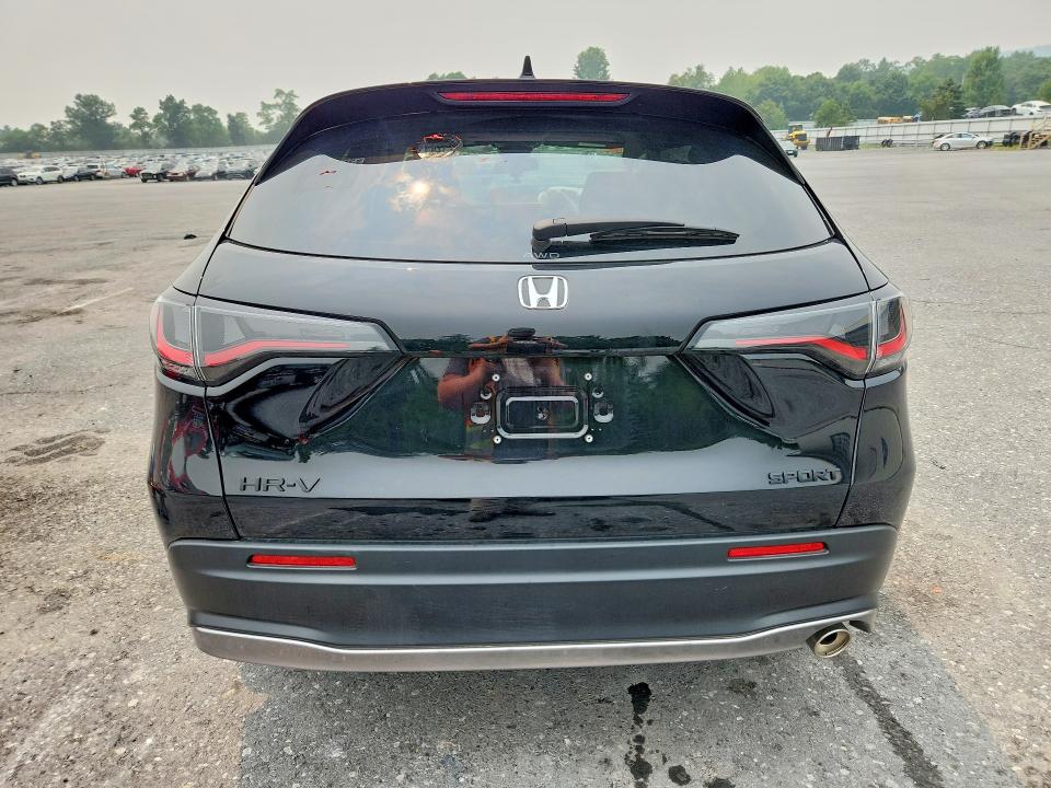 2026 Honda Hr-v VIN 3CZRZ2H58TM734132 COPART salvage auction — FRONT END, Va - Certificate Of Title, sold $10,300 on 2026-07-28 (photo 6)