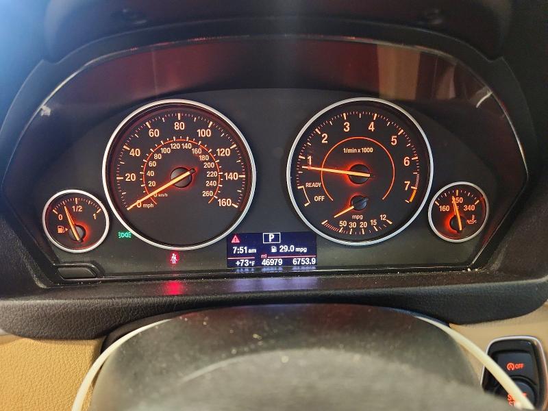 2017 BMW 3er VIN WBA8B9G52HNU09079 COPART salvage auction — FRONT END, Wi - Junked Vehicle Bill Of Sale, sold $4,500 on 2026-08-13 (photo 9)