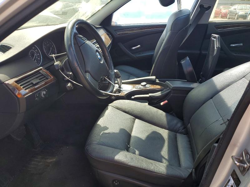 2010 BMW 5er VIN WBANV1C56AC157694 COPART salvage auction — SIDE, Ca - Salvage Certificate, sold $125 on 2026-07-24 (photo 7)