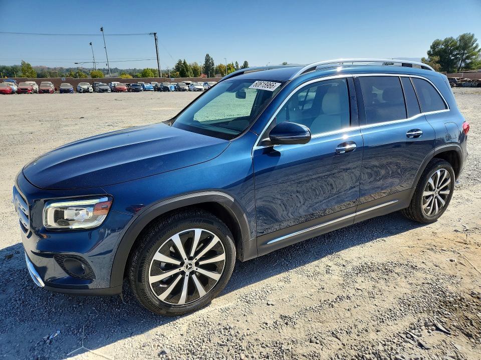 2022 Mercedes-benz Glb VIN W1N4M4GB4NW241562 COPART salvage auction — REAR END, Ca - Salvage Certificate, sold $7,100 on 2026-07-22 (photo 1)