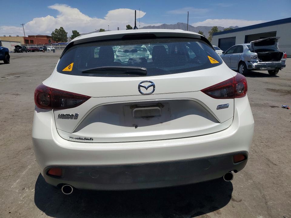 2014 Mazda 3 VIN JM1BM1K75E1215128 COPART salvage auction — FRONT END, TX - SALVAGE VEHICLE TITLE, sold $2,550 on 2026-07-31 (photo 6)