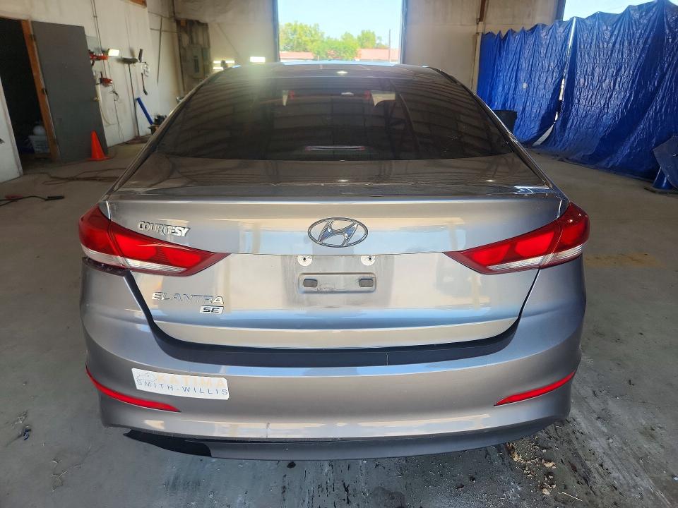 2018 Hyundai Elantra VIN KMHD74LF6JU648159 COPART salvage auction — MINOR DENT/SCRATCHES, KY - CERTIFICATE OF TITLE (P), sold $475 on 2026-07-27 (photo 6)