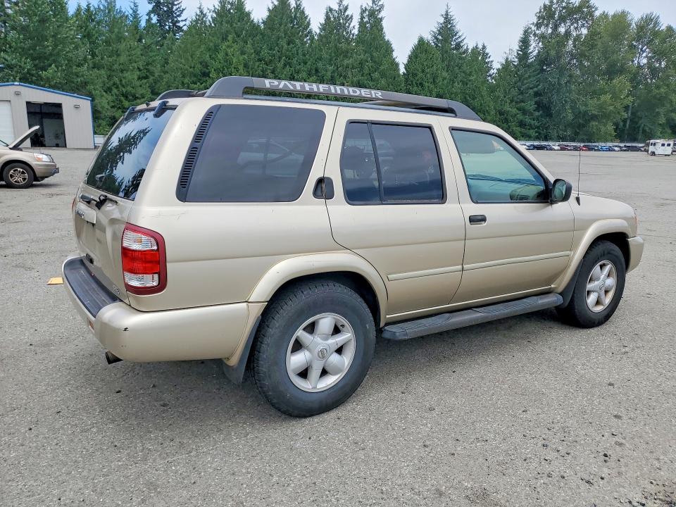 2002 Nissan Pathfinder VIN JN8DR09X72W652187 COPART salvage auction — MECHANICAL, WA - VEHICLE CERT OF OWNERSHIP-TITL, sold $325 on 2026-07-27 (photo 3)