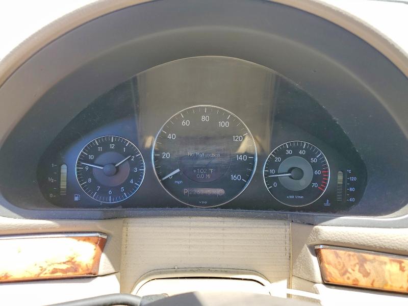 2004 Mercedes-benz E-klasse VIN WDBUF65J14A509047 COPART salvage auction — FRONT END, Ca - Salvage Certificate, sold $425 on 2026-08-20 (photo 9)