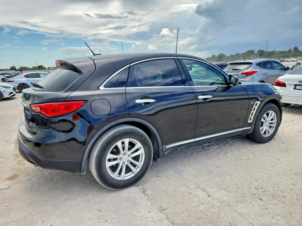 2017 Infiniti VIN JN8CS1MU7HM142283 COPART salvage auction — FRONT END, Fl - Cert Of Title Slvg Rebuildable, sold $2,300 on 2026-07-09 (photo 3)
