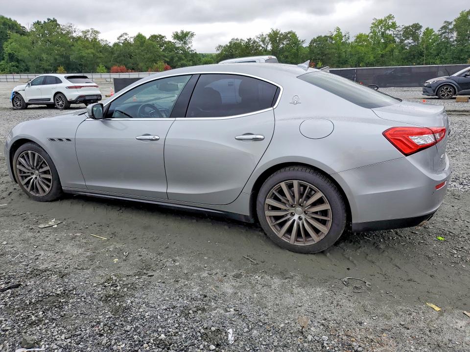 2015 Maserati Ghibli VIN ZAM57RTA1F1135402 COPART salvage auction — MECHANICAL, Sc - Certificate Of Title, sold $2,400 on 2026-08-05 (photo 2)
