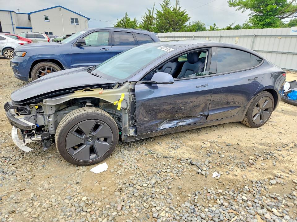 2021 Tesla Model 3 VIN 5YJ3E1EB4MF056299 — COPART salvage auction photo