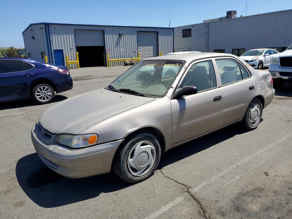 1998 Toyota Corolla VIN 1NXBR12E6WZ074100 COPART salvage auction — REAR END, CA - SALVAGE CERTIFICATE, sold $125 on 2026-07-10 (photo 1)