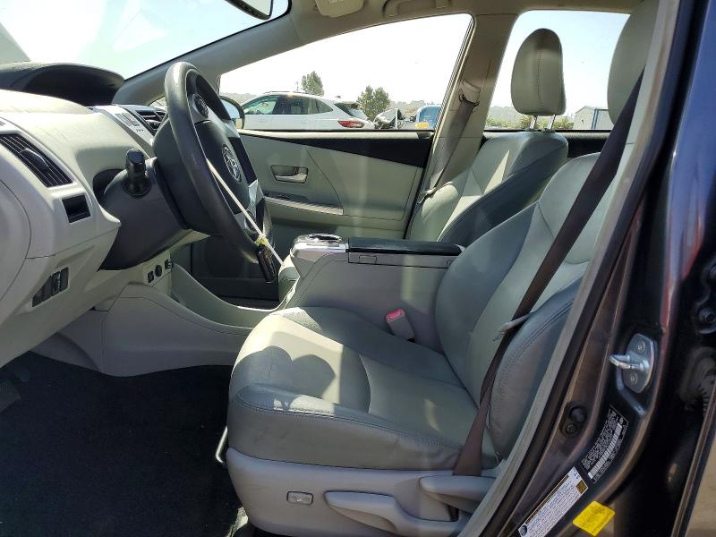2012 Toyota Prius VIN JTDZN3EU8C3128432 COPART salvage auction — FRONT END, Salvage Title, sold $2,800 on 2026-07-17 (photo 7)