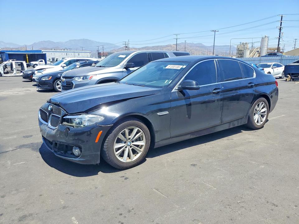2016 BMW 5er VIN WBA5A5C54GG351130 COPART salvage auction — FRONT END, Ca - Acq Bos - Post Sale - Salvage, sold $900 on 2026-07-29 (photo 1)