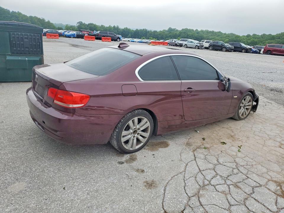 2008 BMW 3 series VIN WBAWV53508PF95242 COPART salvage auction — FRONT END, PA - CERT OF SALVAGE-W=FLOOD VEH, sold $400 on 2026-07-20 (photo 3)