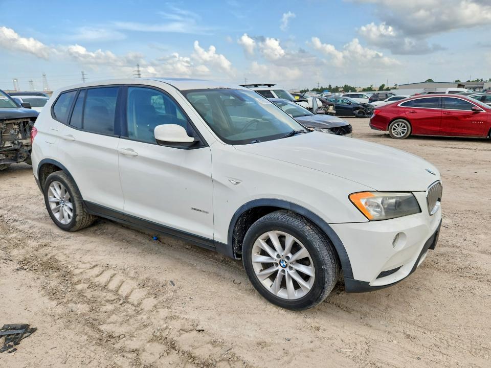 2014 BMW X3 VIN 5UXWX9C50E0D42123 COPART salvage auction — NORMAL WEAR, Salvage Title, sold $1,350 on 2026-07-31 (photo 4)