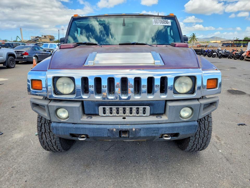 2006 Hummer H2 VIN 5GRGN23U86H105260 COPART salvage auction — MINOR DENT/SCRATCHES, HI - CERTIFICATE OF TITLE, sold $600 on 2026-09-28 (photo 5)