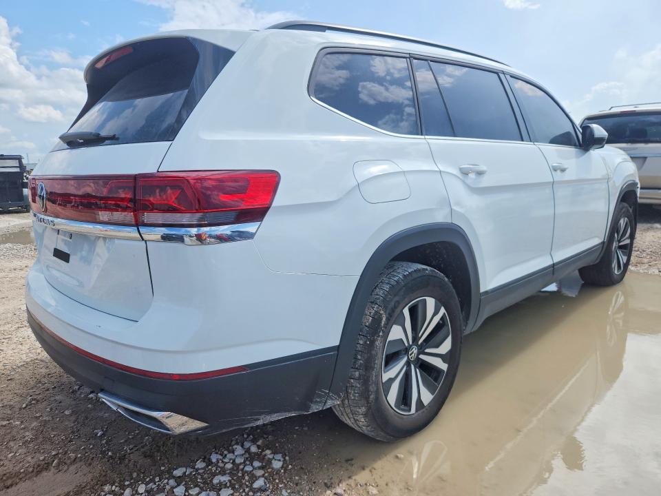 2025 Volkswagen Atlas VIN 1V2DR2CA3SC553376 COPART salvage auction — FRONT END, Tx - Certificate Of Title, sold $13,500 on 2026-07-28 (photo 3)
