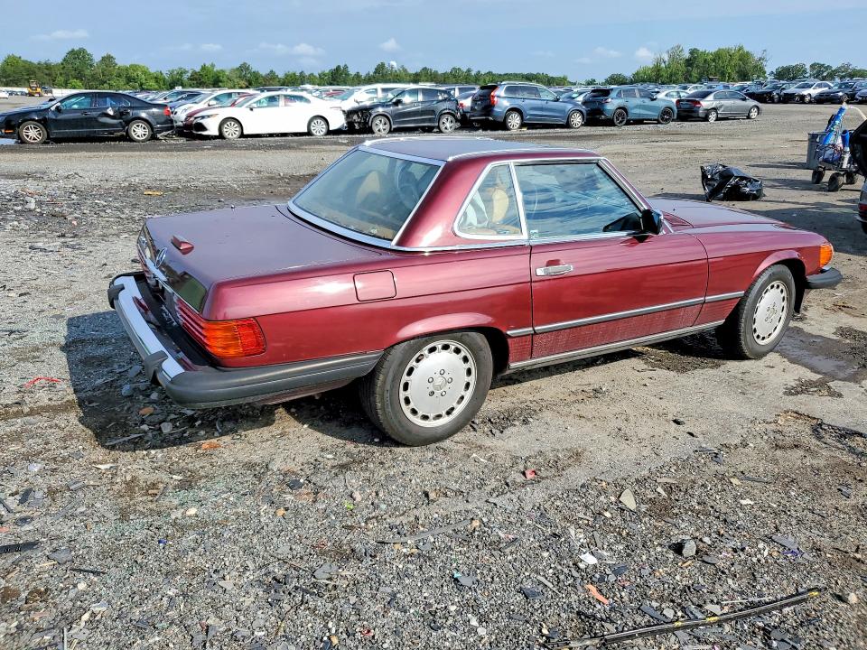 1989 Mercury VIN WDBBA48DXKA098826 COPART salvage auction — MINOR DENT/SCRATCHES, Va - Certificate Of Title, sold $3,000 on 2026-07-22 (photo 3)