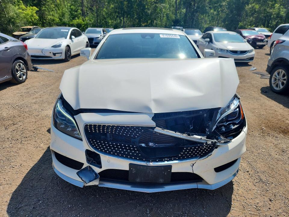 2015 Mercedes-benz Cls-class VIN WDDLJ6HB2FA144550 COPART salvage auction — FRONT END, On - Permit No Brand - Unfit, sold $5,800 on 2026-08-06 (photo 5)