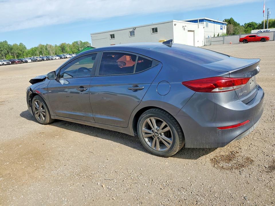 2018 Hyundai Elantra VIN KMHD84LF6JU699870 COPART salvage auction — FRONT END, ON - PERMIT SALVAGE, sold $600 on 2026-07-23 (photo 2)