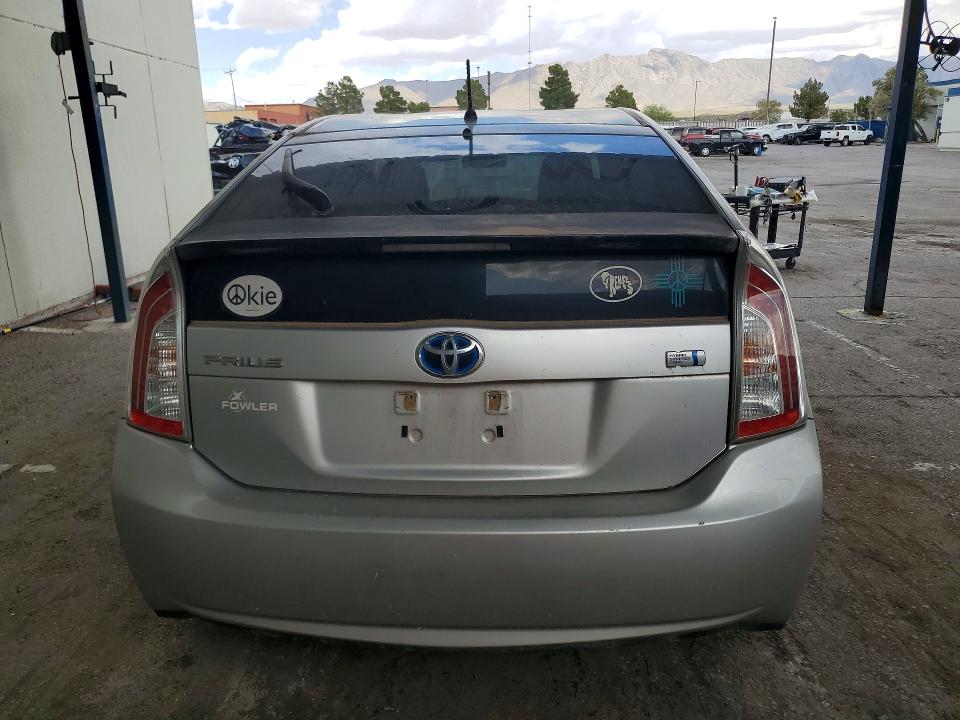 2013 Toyota Prius VIN JTDKN3DU1D5543181 COPART salvage auction — MINOR DENT/SCRATCHES, Nm - Certificate Of Title, sold $1,500 on 2026-07-31 (photo 6)