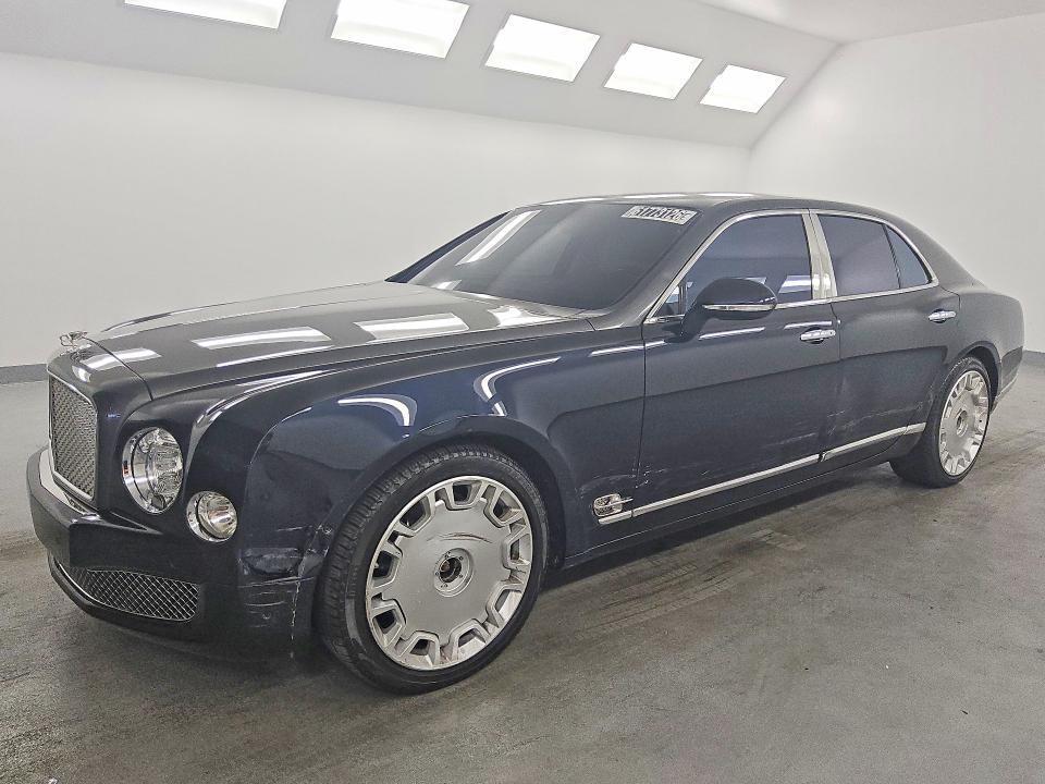 2012 Bentley Mulsanne VIN SCBBB7ZH0CC016211 COPART salvage auction — SIDE, CA - CERTIFICATE OF TITLE (P), sold $38,000 on 2026-07-29 (photo 1)