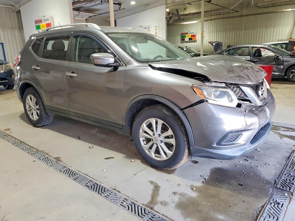 2016 Nissan Rogue VIN KNMAT2MVXGP689270 COPART salvage auction — REAR END, Pa - Certificate Of Salvage, sold $725 on 2026-07-30 (photo 4)