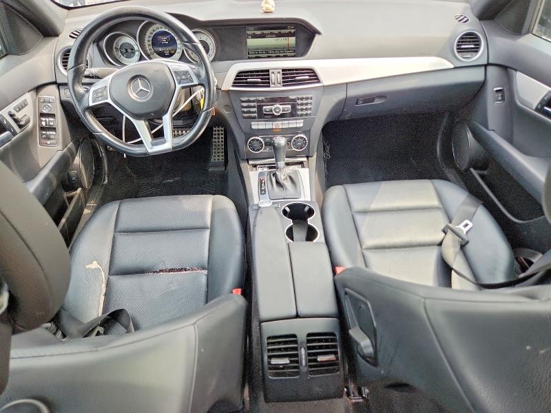 2014 Mercedes-benz C-klasse VIN WDDGF8AB9EG247873 COPART salvage auction — REAR END, Oh - Cert Of Title-Salvage, sold $950 on 2026-08-14 (photo 8)