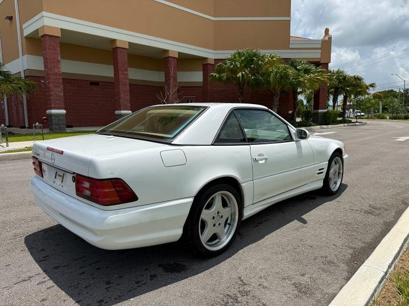 2001 Mercedes-benz Sl-class VIN WDBFA68F71F198298 COPART salvage auction — NORMAL WEAR, FL - CERTIFICATE OF TITLE (P), sold $1,700 on 2026-07-29 (photo 4)