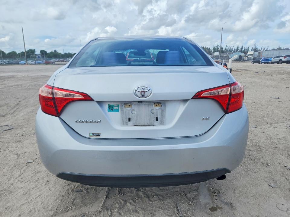 2017 Toyota Corolla VIN 5YFBURHEXHP707593 COPART salvage auction — FRONT END, Fl - Cert Of Title Slvg Rebuildable, sold $3,050 on 2026-07-28 (photo 6)
