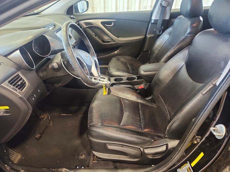 2012 Hyundai Elantra VIN KMHDH4AE7CU191128 COPART salvage auction — REAR END, Wi - Junked Vehicle Bill Of Sale, sold $250 on 2026-07-13 (photo 7)
