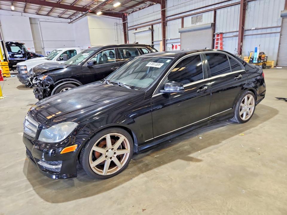 2013 Mercedes-benz C-klasse VIN WDDGF4HB1DR272980 COPART salvage auction — MECHANICAL, Fl - Certificate Of Title, sold $225 on 2026-08-03 (photo 1)