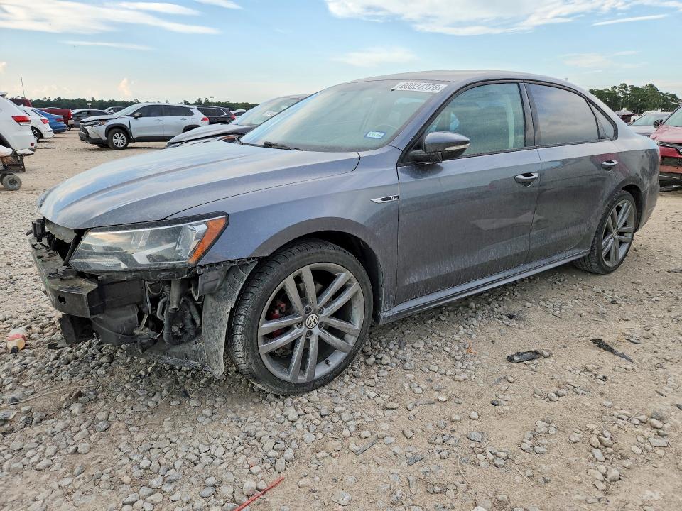 2018 Volkswagen Passat VIN 1VWAA7A30JC029658 COPART salvage auction — FRONT END, TX - SALVAGE VEHICLE TITLE (P), sold $2,300 on 2026-07-17 (photo 1)