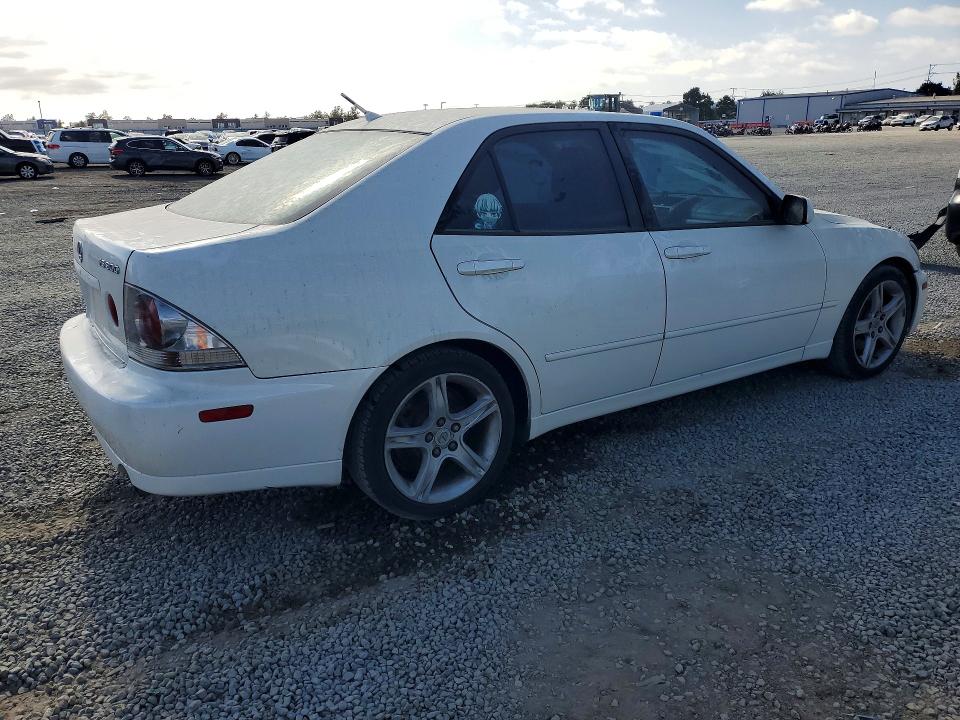 2001 Lexus Is 300 VIN JTHBD182710028659 COPART salvage auction — SIDE, CA - SALVAGE CERTIFICATE, sold $1,400 on 2026-07-21 (photo 3)