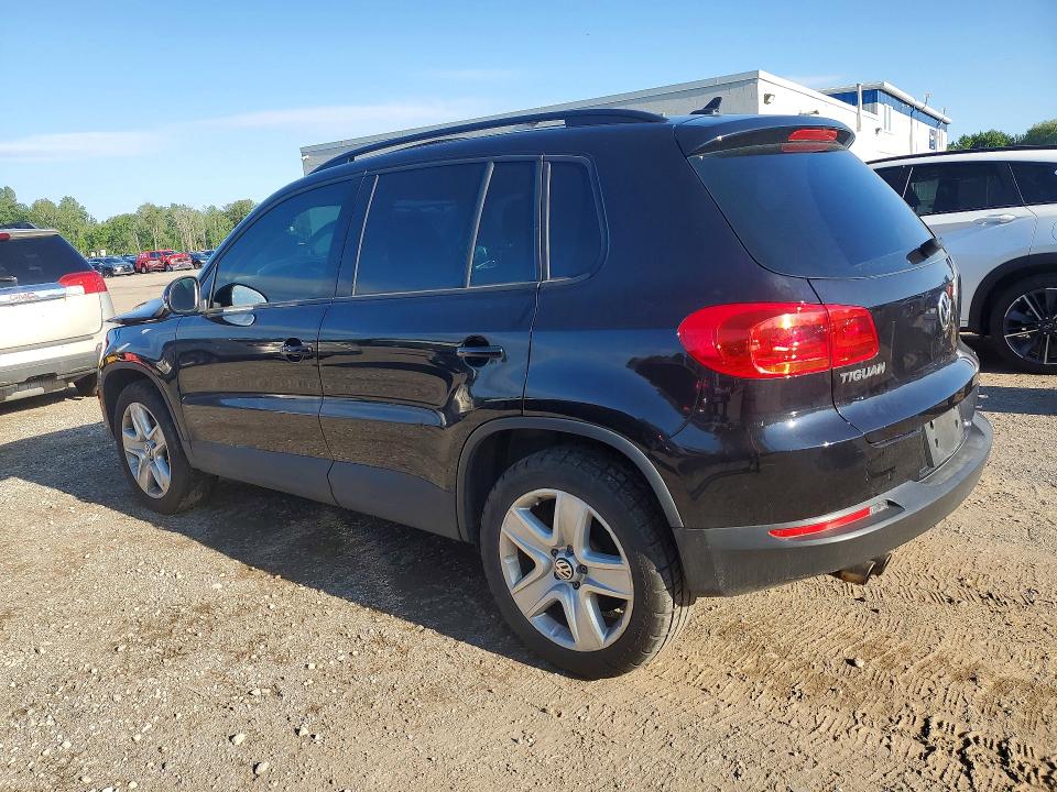 2016 Volkswagen Tiguan VIN WVGJV7AX1GW606808 COPART salvage auction — FRONT END, ON - PERMIT NO BRAND - UNFIT, sold $1,450 on 2026-08-18 (photo 2)