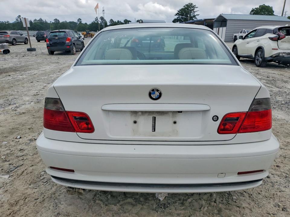 2002 BMW 3er VIN WBABN33452JW60720 COPART salvage auction — FRONT END, Ga - Cert Of Title-Salvage, sold $275 on 2026-08-05 (photo 6)