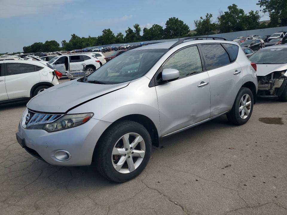 2009 Nissan Murano VIN JN8AZ18U19W019565 COPART salvage auction — SIDE, IL - CERTIFICATE OF TITLE, sold $325 on 2026-07-29 (photo 1)