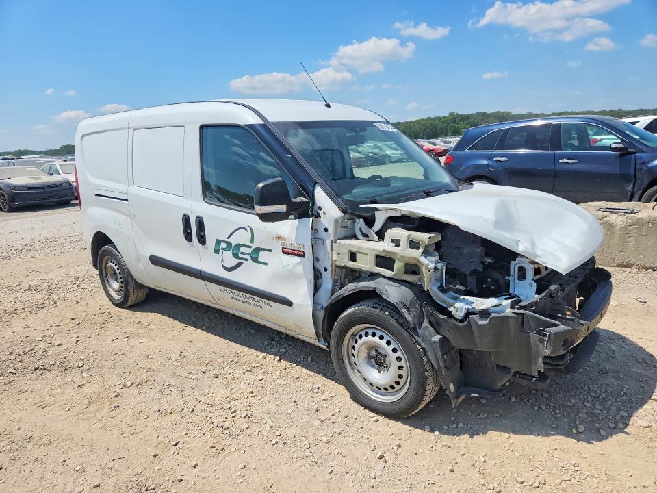 2022 Ram Promaster city VIN ZFBHRFAB5N6Y38043 COPART salvage auction — FRONT END, Mo - Salvage Certificate Of Title, sold $2,850 on 2026-08-18 (photo 4)
