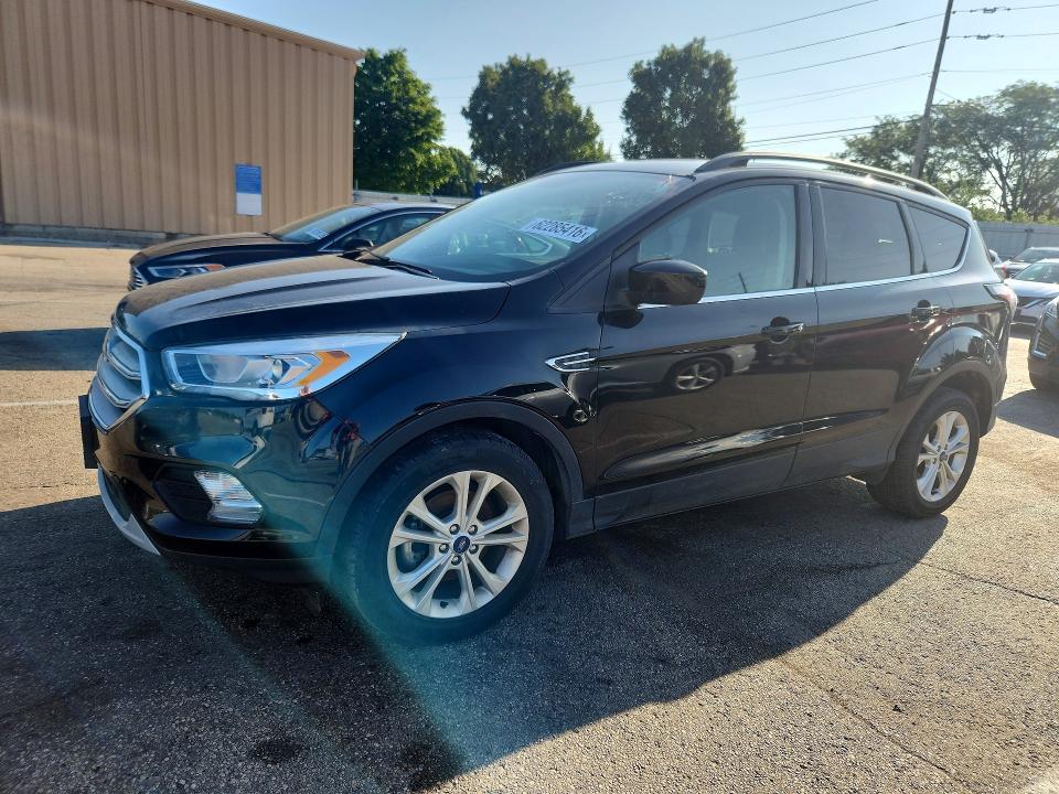 2018 Ford Escape VIN 1FMCU0HD2JUA70503 — COPART salvage auction photo