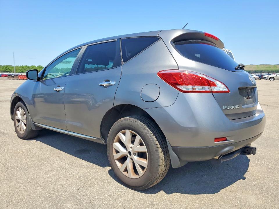 2013 Nissan Murano VIN JN8AZ1MW0DW304404 COPART salvage auction — FRONT END, Ny - Mv-907A Salvage Certificate, sold $400 on 2026-07-20 (photo 2)