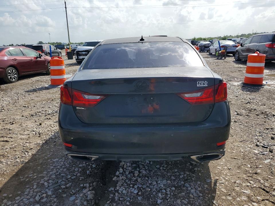 2013 Lexus Gs 350 VIN JTHCE1BLXD5014880 COPART salvage auction — FRONT END, TX - CERTIFICATE OF TITLE (P), sold $2,200 on 2026-07-23 (photo 6)