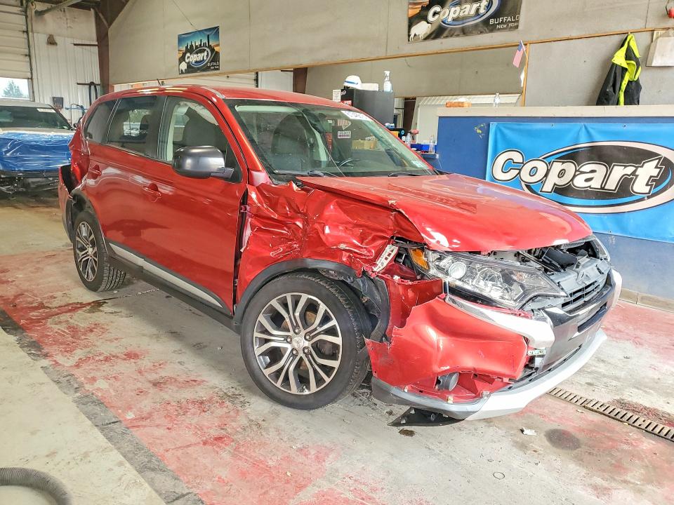 2016 Mitsubishi Outlander VIN JA4AZ3A39GZ038296 COPART salvage auction — SIDE, NY - MV-907A SALVAGE CERTIFICATE, sold $1,550 on 2026-07-27 (photo 4)