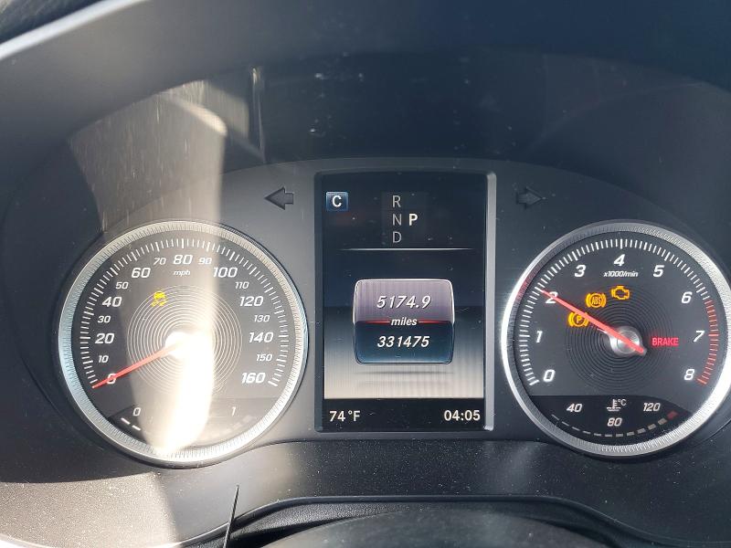 2016 Mercedes-benz Glc VIN WDC0G4JB7GF008908 COPART salvage auction — MINOR DENT/SCRATCHES, CA - CERTIFICATE OF TITLE (P), sold $5,400 on 2026-07-27 (photo 9)