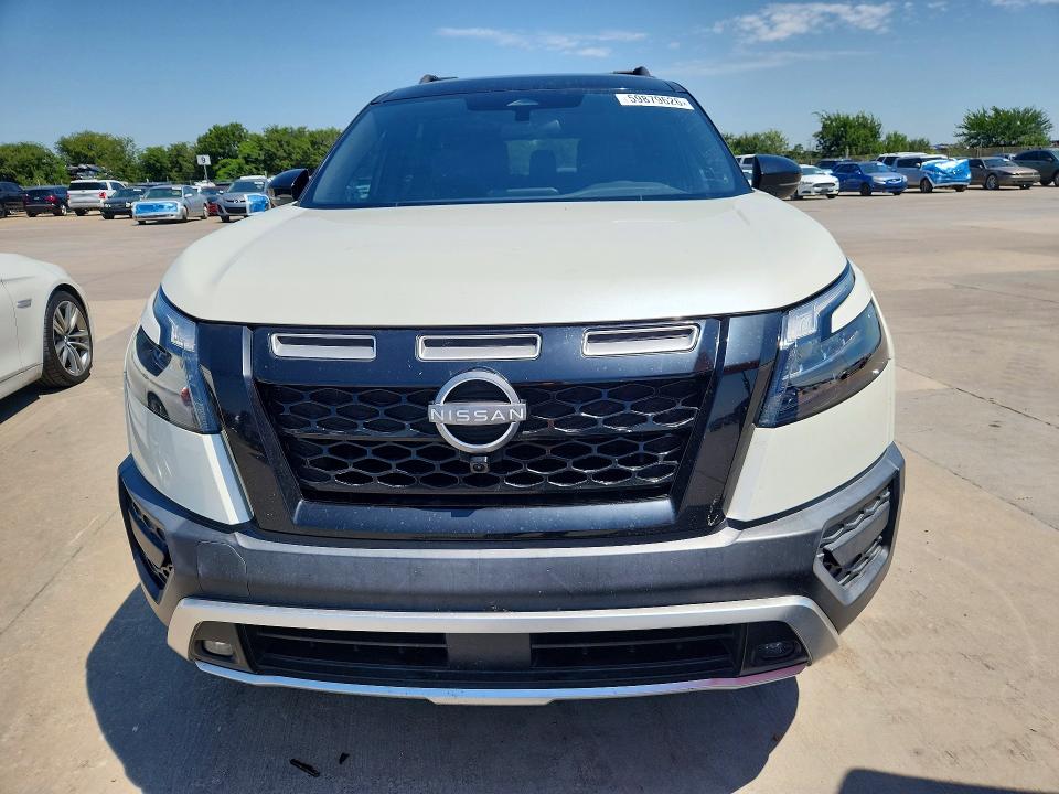 2023 Nissan Pathfinder VIN 5N1DR3BD0PC242039 COPART salvage auction — VANDALISM, Tx - Certificate Of Title, sold $11,600 on 2026-08-24 (photo 5)