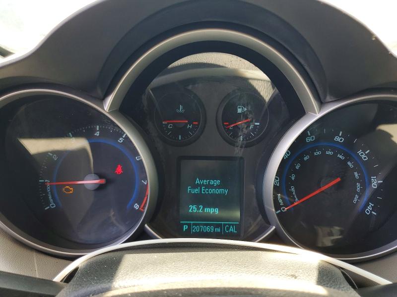 2012 Chevrolet Cruze VIN 1G1PC5SHXC7290547 COPART salvage auction — SIDE, Ca - Salvage Certificate, sold $275 on 2026-07-09 (photo 9)