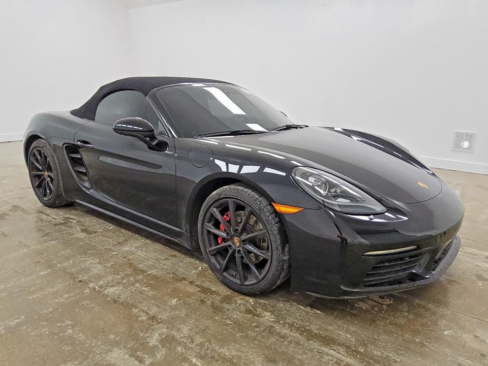2019 Porsche Boxster VIN WP0CA2A8XKS210252 COPART salvage auction — MECHANICAL, Ga - Certificate Of Title, sold $6,500 on 2026-07-28 (photo 4)