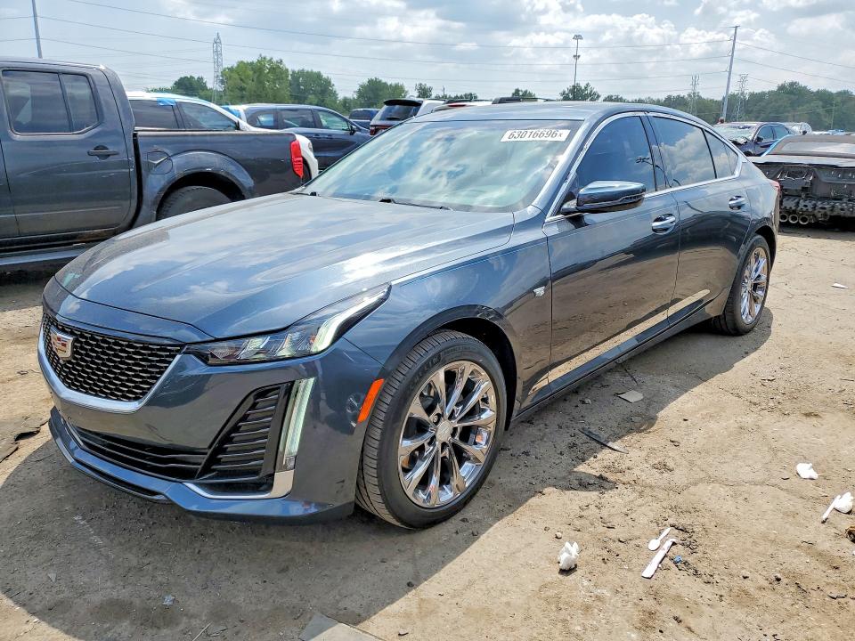 2020 Cadillac Ct5 VIN 1G6DT5RK0L0133634 COPART salvage auction — REAR END, Mi - Certificate Of Title, sold $8,400 on 2026-09-04 (photo 1)