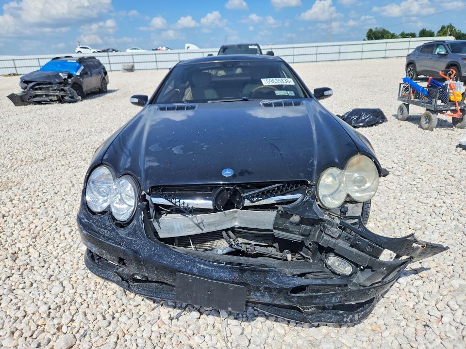 2006 Mercedes-benz Sl-class VIN WDBSK75F36F112904 COPART salvage auction — FRONT END, TX - SALVAGE VEHICLE TITLE (P), sold $2,550 on 2026-07-16 (photo 5)
