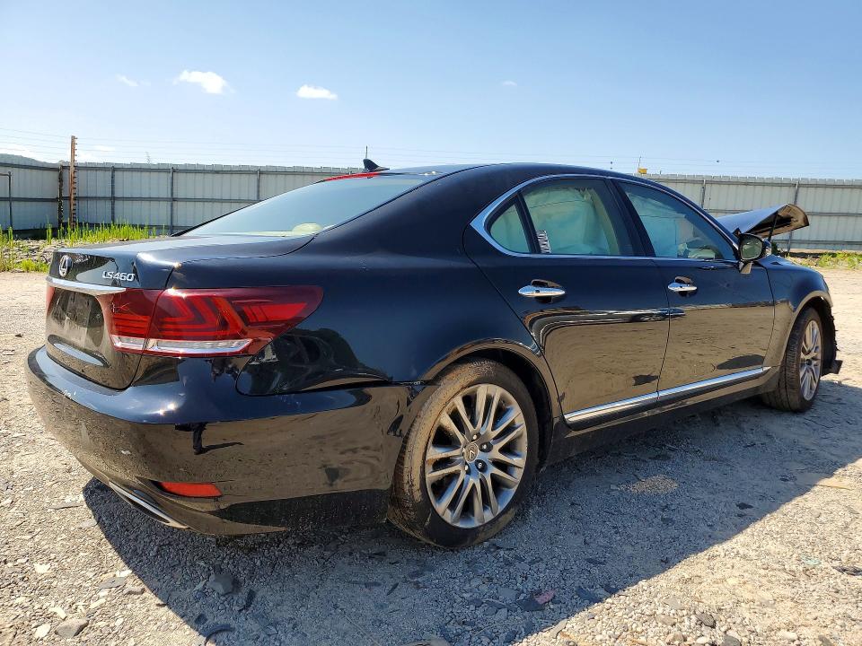 2013 Lexus Ls VIN JTHBL5EF1D5118754 COPART salvage auction — FRONT END, Va - Cert Of Title - Salvage, sold $550 on 2026-07-31 (photo 3)
