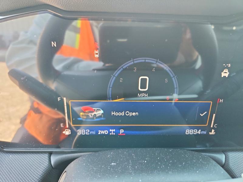 2025 Chevrolet Trailblazer VIN KL79MUSL9SB025140 COPART salvage auction — FRONT END, Wi - Cert Of Title-Salvage Vehicle, sold $2,300 on 2026-07-21 (photo 9)