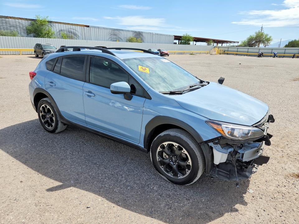 2021 Subaru VIN JF2GTAEC9MH356454 COPART salvage auction — FRONT END, Az - Cert Of Title - Salvage, sold $5,999 on 2026-07-31 (photo 4)