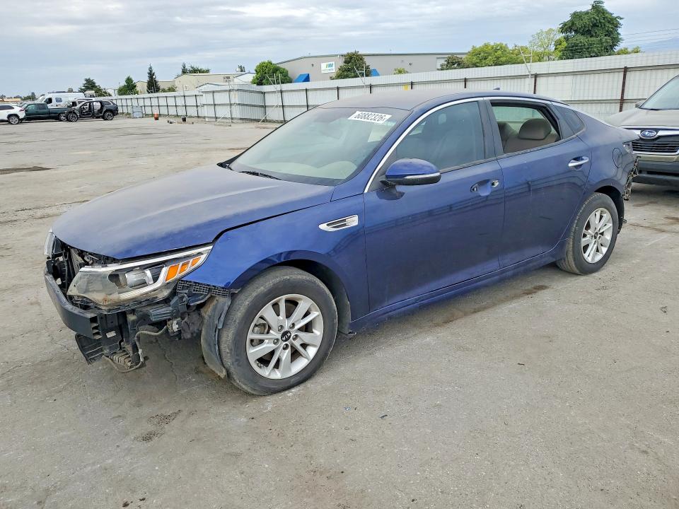 2017 Kia Optima VIN 5XXGT4L32HG149653 COPART salvage auction — FRONT END, CA - SALVAGE CERTIFICATE, sold $1,150 on 2026-07-31 (photo 1)